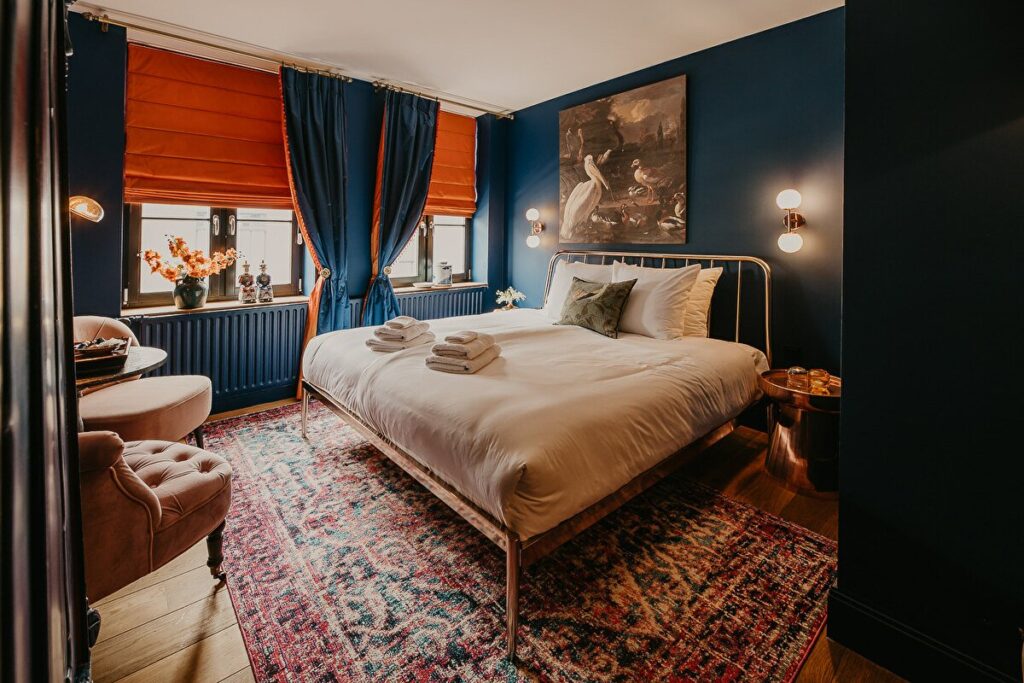 luxe kamer in Boutique Hotel Zeeuws-Meisje in Zierikzee