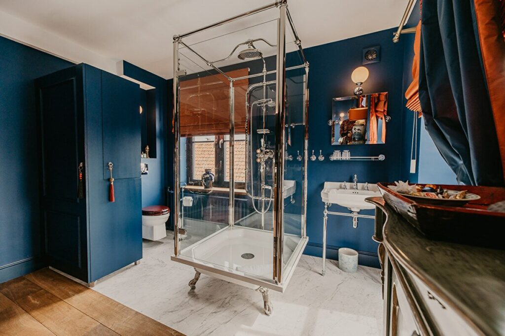 luxe badkamer in boutique hotel in Zierikzee